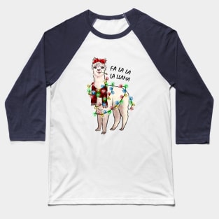 Fa la la la llama Baseball T-Shirt